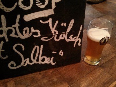 Heidenpeters Verbocktes Kölsch mit Salbei, Verkostung vom 31.05.2014
