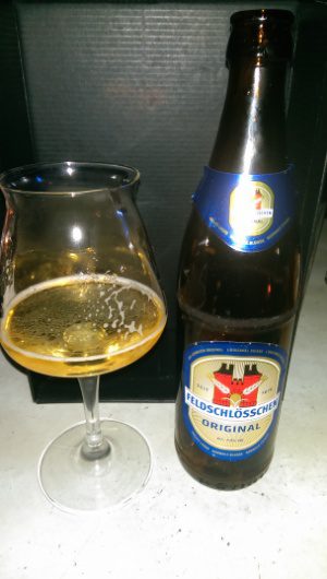Feldschlösschen Original, Verkostung vom 27.08.2014