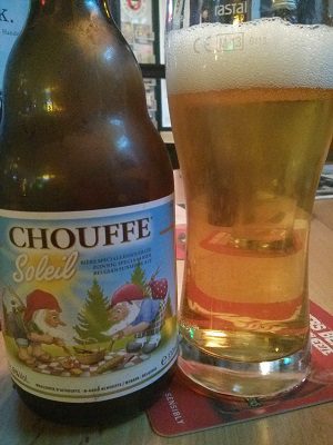 Chouffe Soleil, Verkostung vom 17.08.2014