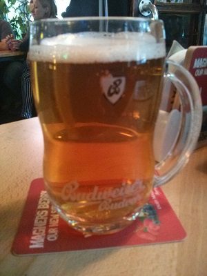 Budweiser Budvar Imperial Lager, Verkostung vom 17.08.2014