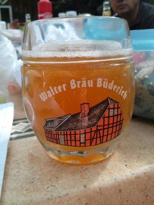 Weseler Brückenschlag, Verkostung vom 03.08.2014