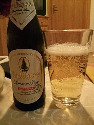 Waldhaus Sommer Bier, Verkostung vom 11.09.2014