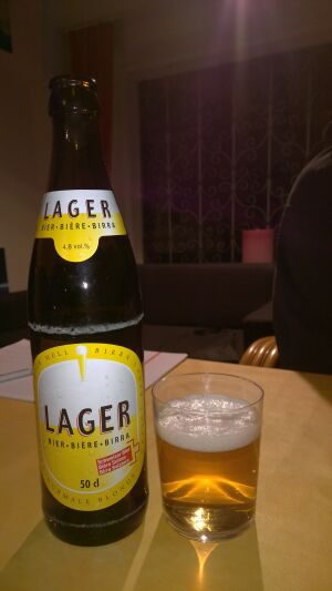 Lager Bier, Verkostung vom 05.11.2014