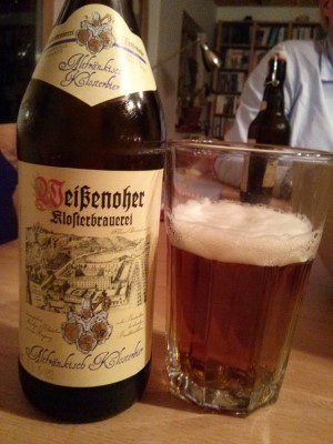 Weißenoher Altfränkisch Klosterbier, Verkostung vom 20.09.2014