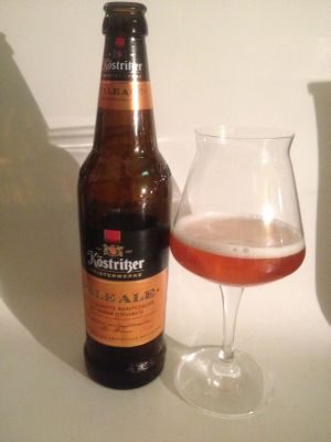 Köstritzer Pale Ale, Verkostung vom 08.10.2014