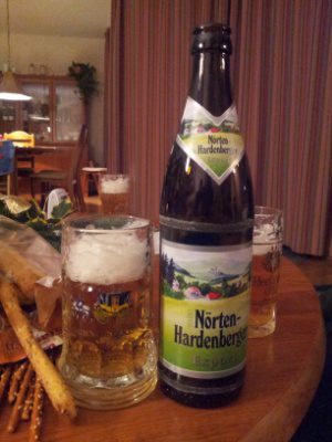 Nörten-Hardenberger Export, Verkostung vom 22.12.2014