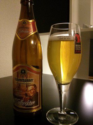 Hohenthanner Schlossbrauerei Kellerbier, Verkostung vom 10.12.2014