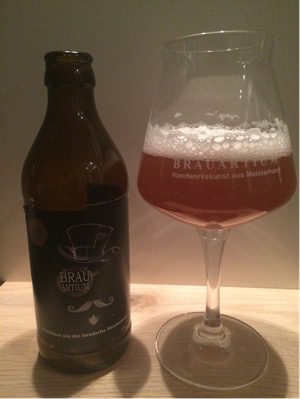 Brauartium Pale Ale, Verkostung vom 04.01.2015