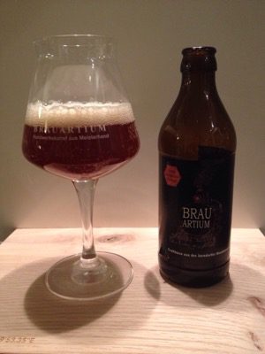 Brauartium Obergäriges Dunkel, Verkostung vom 06.01.2015