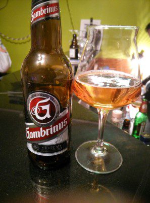 Gambrinus Dry, Verkostung vom 25.02.2015