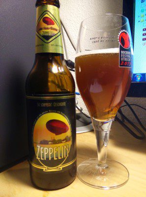 Leibinger Zeppelin Bier, Verkostung vom 24.04.2015