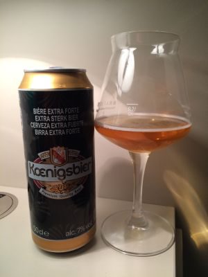 Koenigsbier Extra Forte, Verkostung vom 01.07.2015