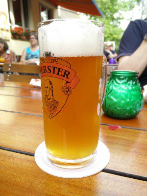 Webster Pale Ale, Verkostung vom 28.06.2015