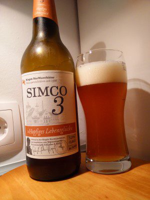 Riegele BierManufaktur Simco 3, Verkostung vom 17.07.2015