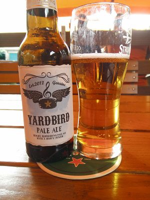 Yardbird Pale Ale, Verkostung vom 05.08.2015