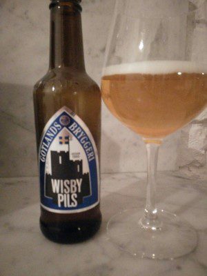 Wisby Pils, Verkostung vom 28.08.2015