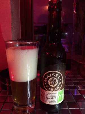 Maisel & Friends Pale Ale, Verkostung vom 03.10.2015