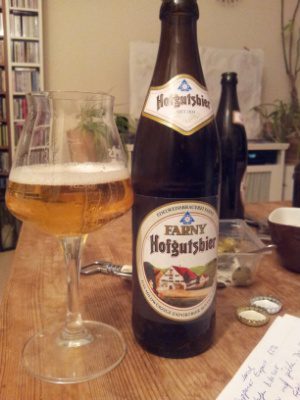 Farny Hofgutsbier, Verkostung vom 21.10.2015