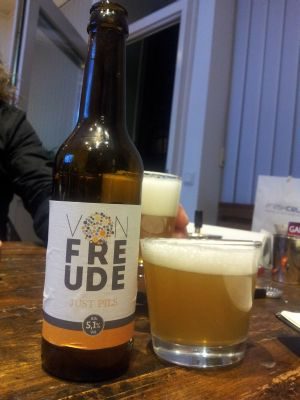 von Freude Just Pils, Verkostung vom 08.11.2015
