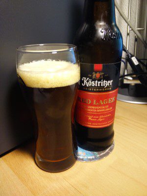Köstritzer Red Lager, Verkostung vom 06.11.2015