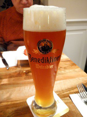Benediktiner Weissbier, Verkostung vom 11.11.2015
