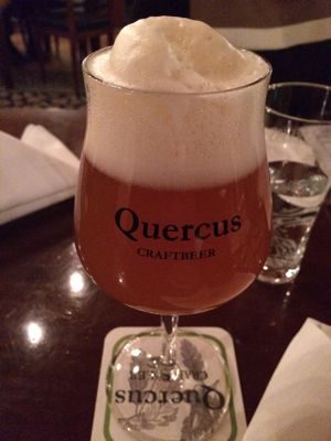 Quercus Pale Ale, Verkostung vom 14.01.2016