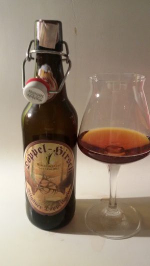 Hirschbräu Doppel-Hirsch, Verkostung vom 27.01.2016