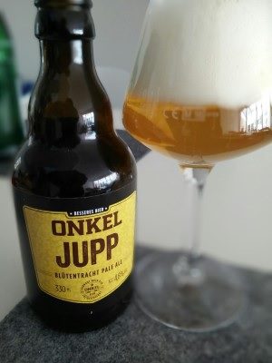 Onkel Jupp Blütentracht Pale Ale, Verkostung vom 22.05.2016