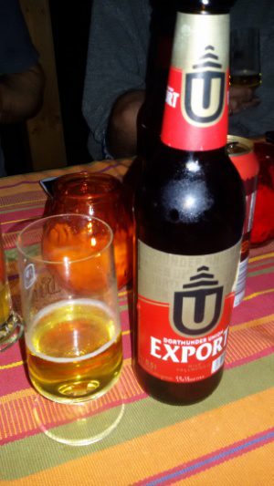 Dortmunder Union Export, Verkostung vom 07.09.2016