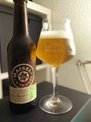 Maisel & Friends Pale Ale, Verkostung vom 12.09.2016