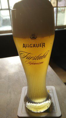 Allgäuer Fürstabt Hefeweizen, Verkostung vom 10.08.2016