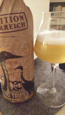 Insel-Brauerei Baltic Tripel, Verkostung vom 24.09.2016