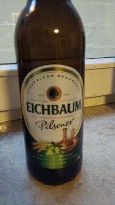 Eichbaum Pilsener, Verkostung vom 04.05.2016