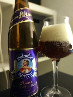 Valentins Hefeweissbier Dunkel, Verkostung vom 12.10.2016