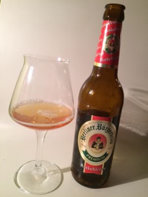 Berliner Bürgerbräu Rotkehlchen, Verkostung vom 16.11.2016