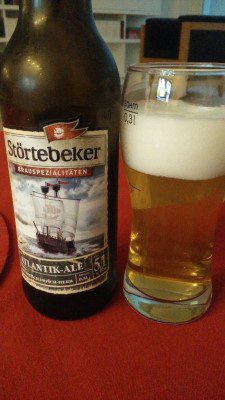 Störtebeker Atlantik-Ale, Verkostung vom 13.06.2016