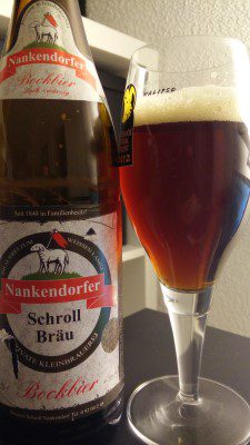 Schroll Nankendorfer Bockbier, Verkostung vom 17.08.2016