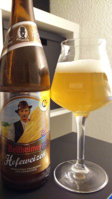 Bellheimer Hefeweizen, Verkostung vom 26.08.2016