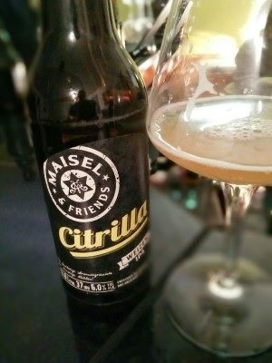 Maisel & Friends Citrilla, Verkostung vom 13.01.2017