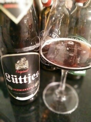 Lüttjes Schwarzbier, Verkostung vom 25.01.2017