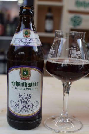 Hohenthanner Schlossbrauerei St. Sixtus Doppelbock, Verkostung vom 11.02.2017
