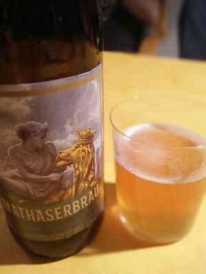 Mathäserbräu Das Weissbier, Verkostung vom 22.02.2017