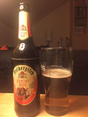 Freibergisch Export Bier, Verkostung vom 18.03.2017