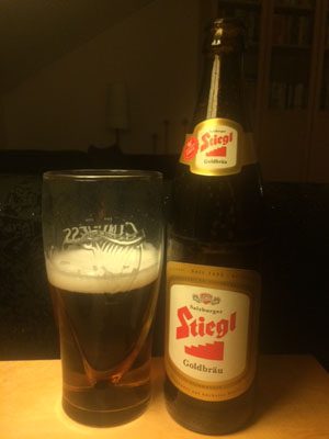 Stiegl Goldbräu, Verkostung vom 18.03.2017