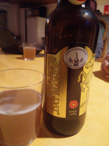 Liebharts Dat Blonde, Verkostung vom 29.03.2017