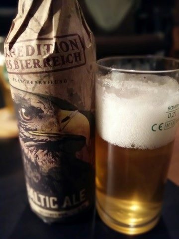 Insel-Brauerei Baltic Ale, Verkostung vom 19.04.2017