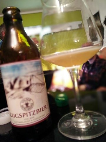 Vilser Bergbräu Zugspitzbier, Verkostung vom 03.05.2017