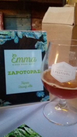 Emma-Bier Zapotopaz, Verkostung vom 28.04.2017
