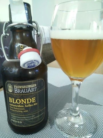 Flensburger Brauart Blonde, Verkostung vom 01.07.2017