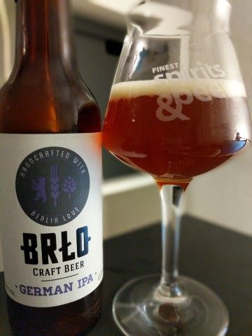 Brlo German IPA, Verkostung vom 11.08.2017